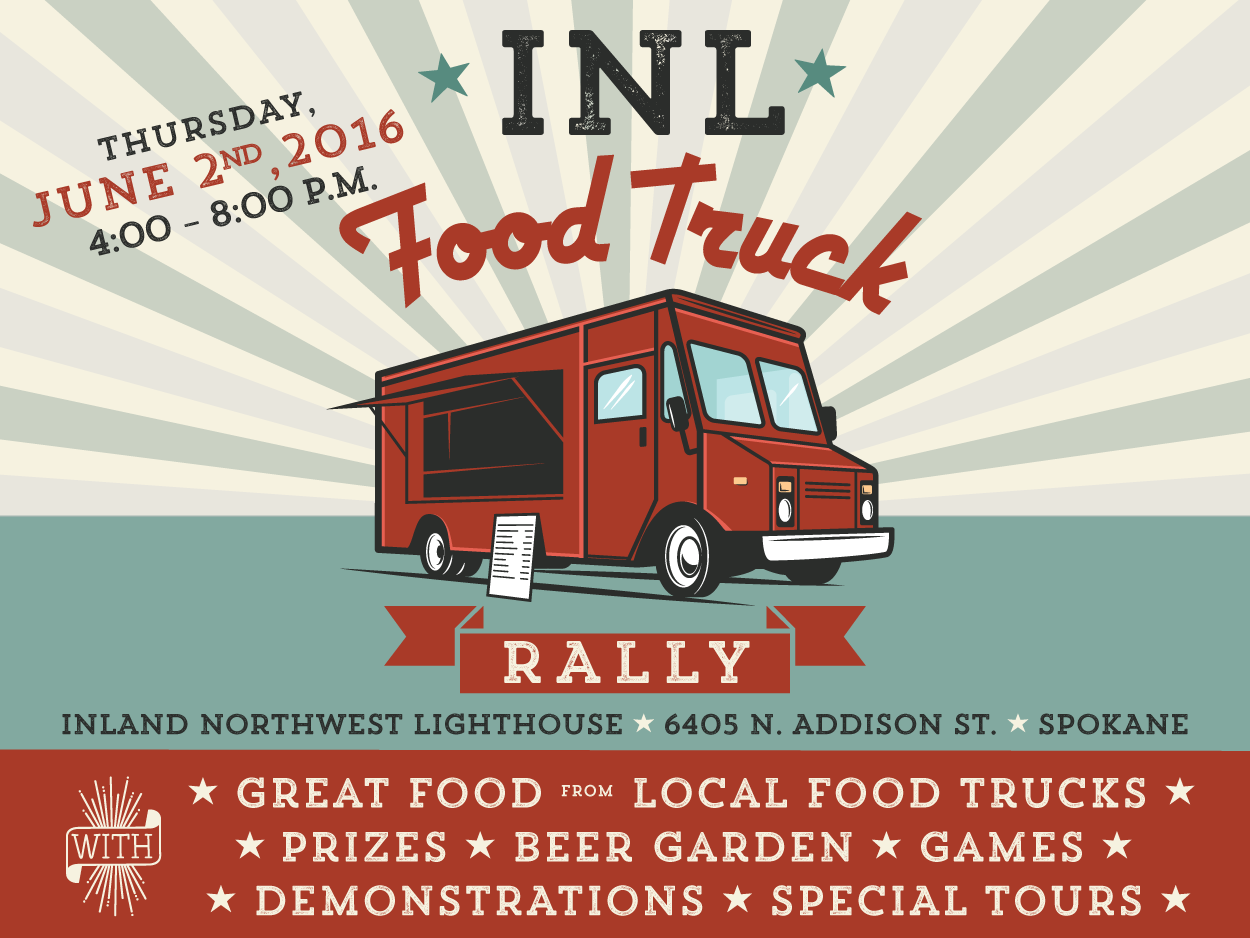 INL Food Truck Rally invitation graphic