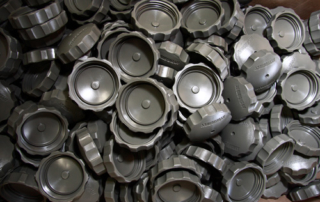 Photo of injection molded plastic parts manufactured at the Lighthouse