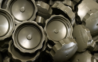 Photo of injection molded plastic parts manufactured at the Lighthouse