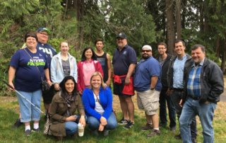 Lighthouse staff and donors at the Annual DeafBlind Retreat in 2016.