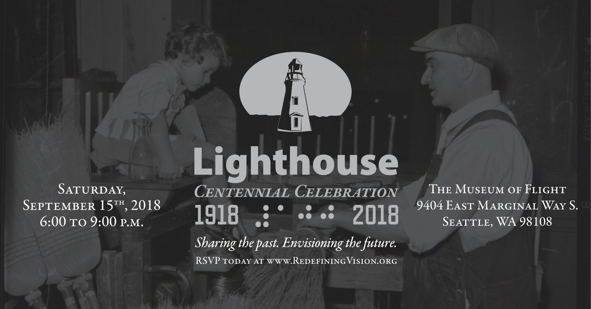 Lighthouse Centennial Celebration graphic