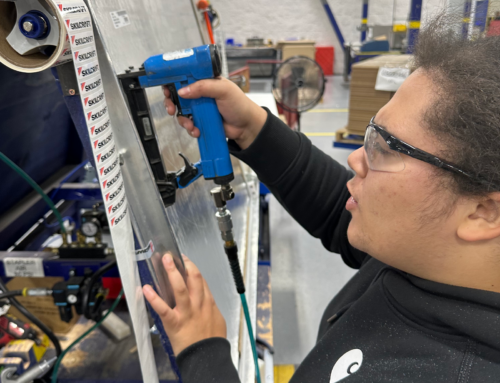 Wallboard Production Worker Jada Harrison Thrives at the Lighthouse’s Spokane Location