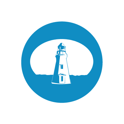 Icon with Lighthouse logo inside